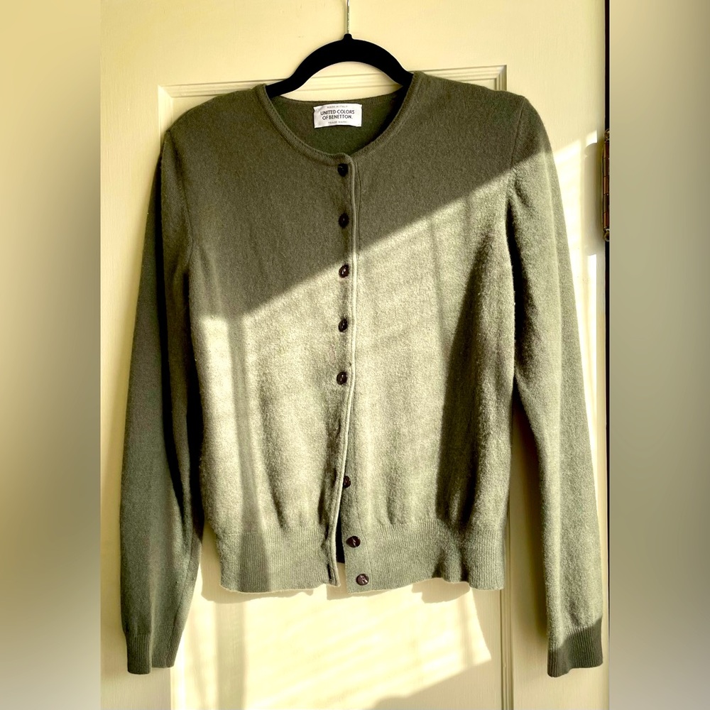 Vintage Benetton Cardigan Made in Italy